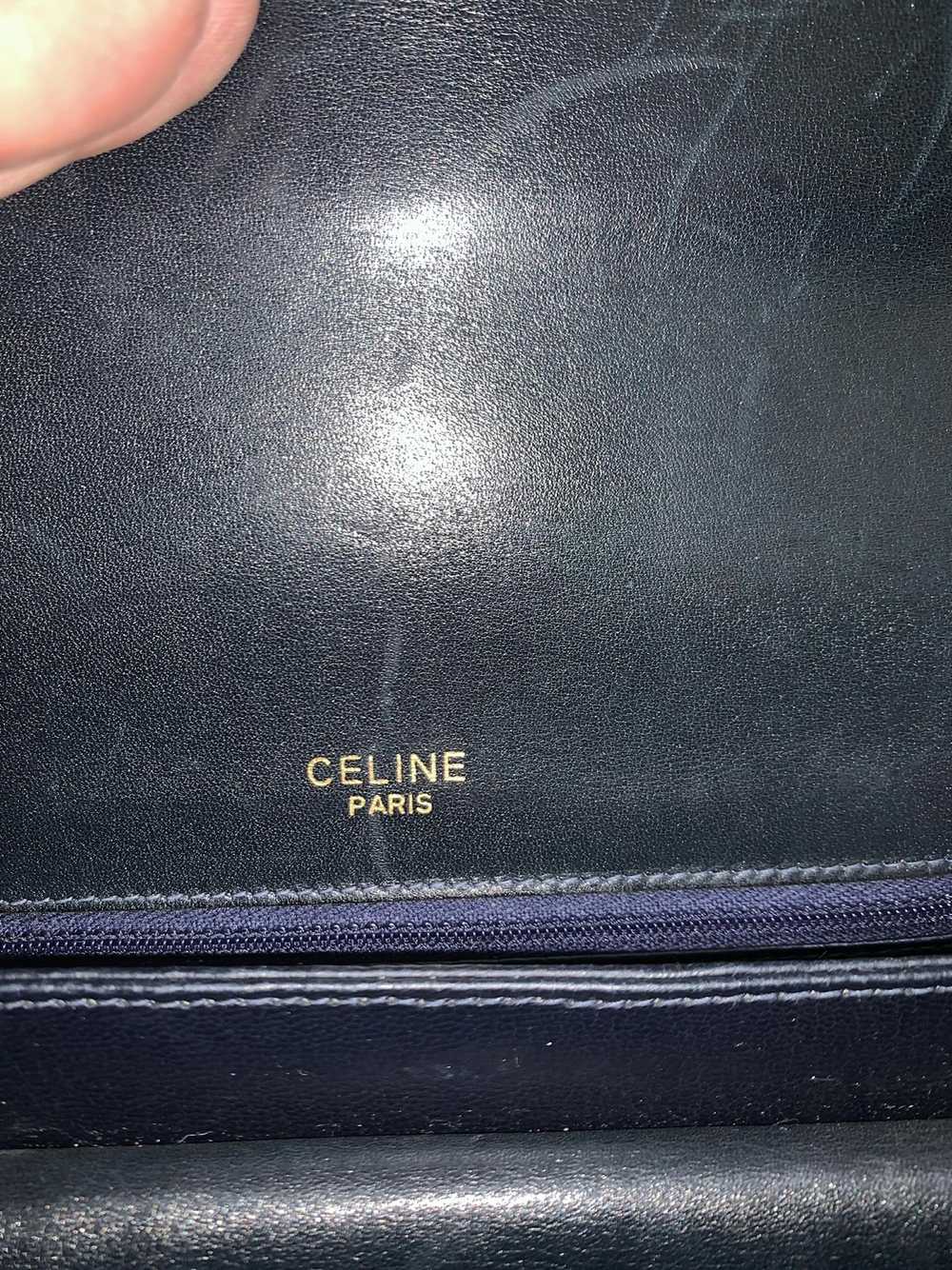 Celine × Vintage Authentic Celine Vintage Box Bag… - image 8