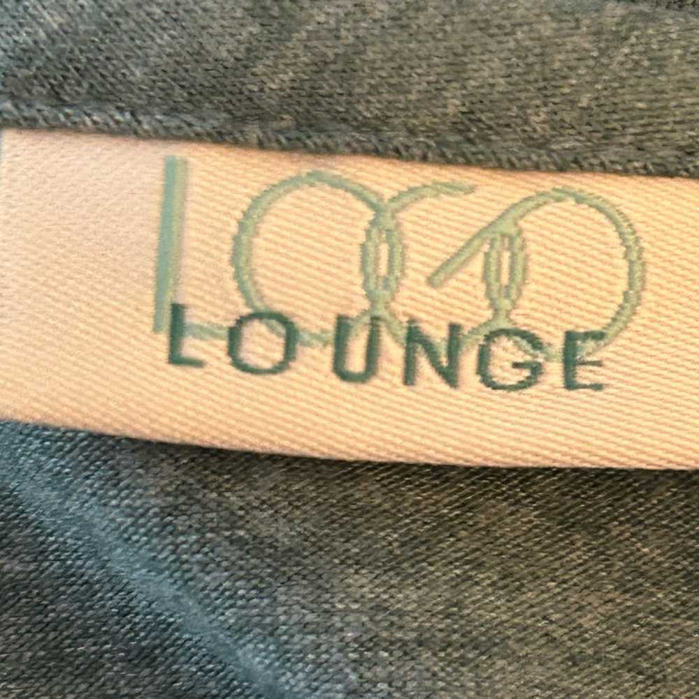 LOGO Lounge Jersey Knit Dress V Neck Handkerchief… - image 4