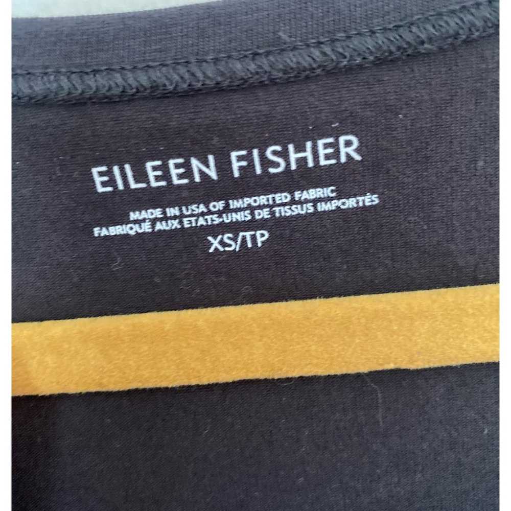 Eileen Fisher Women's Dark Gray Jersey Knit Organ… - image 3