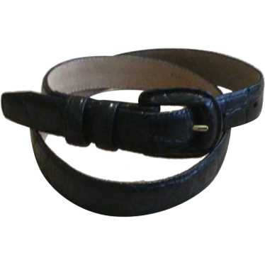 Dark Brown Italian Calfskin Nordstrom Leather Belt