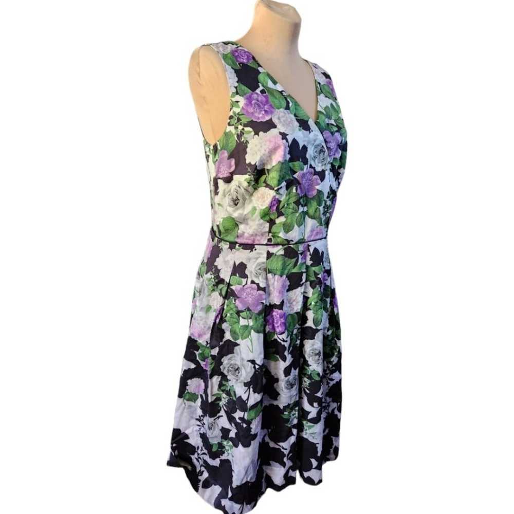 TALBOTS Operah Collection floral sleeveless fit &… - image 7