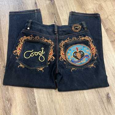 Coogi men blue denim - Gem