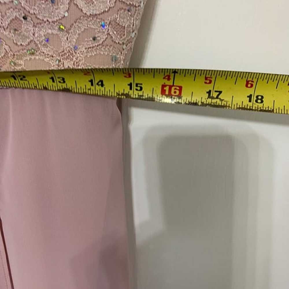 R & M Richard’s Lilac/Pink Size 8 Sequined and Ch… - image 7