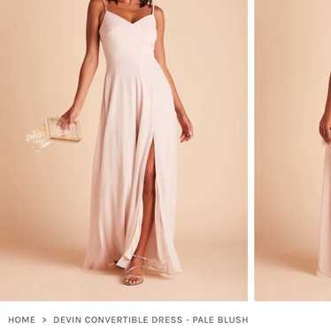 Elsye Bridesmaid Dress in Pale Blush
