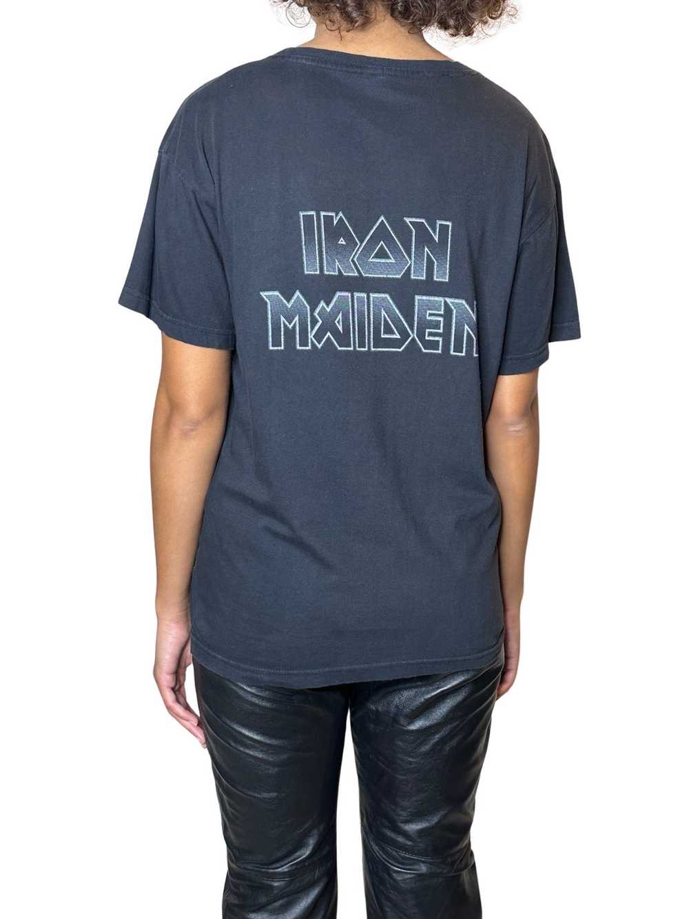 Original 1990's Vintage Iron Maiden Rock / Band T… - image 2