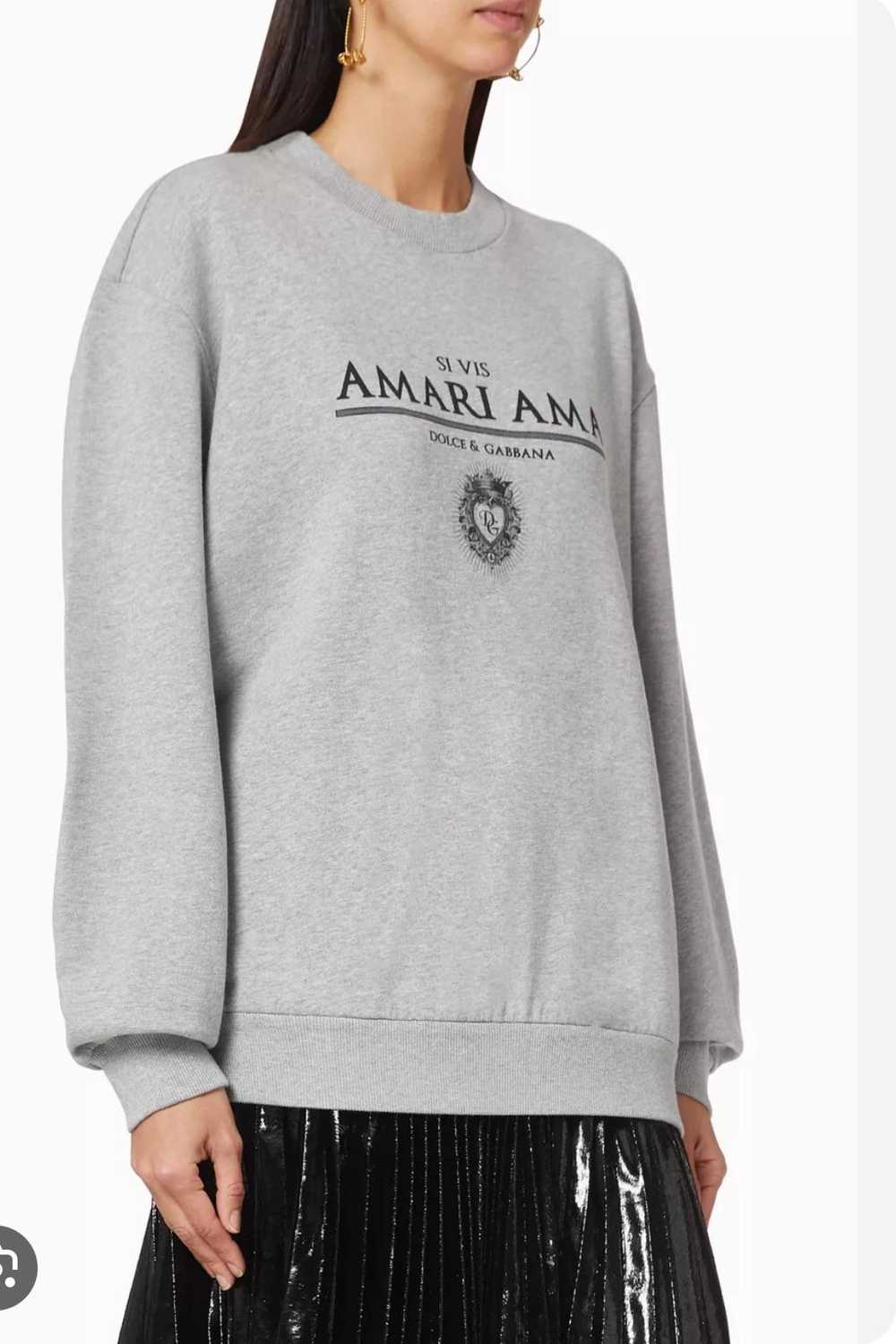 Dolce & Gabbana Amari Ama Cotton Jersey Sweatshirt - image 2