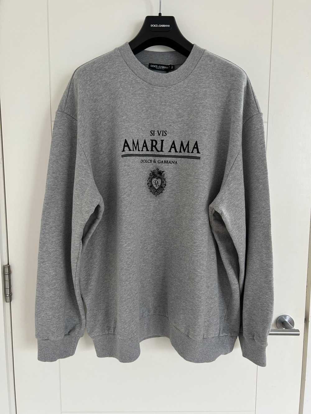 Dolce & Gabbana Amari Ama Cotton Jersey Sweatshirt - image 3
