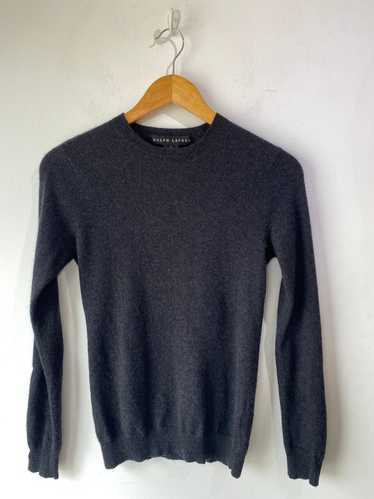 Ralph Lauren Charcoal Grey Cashmere Sweater