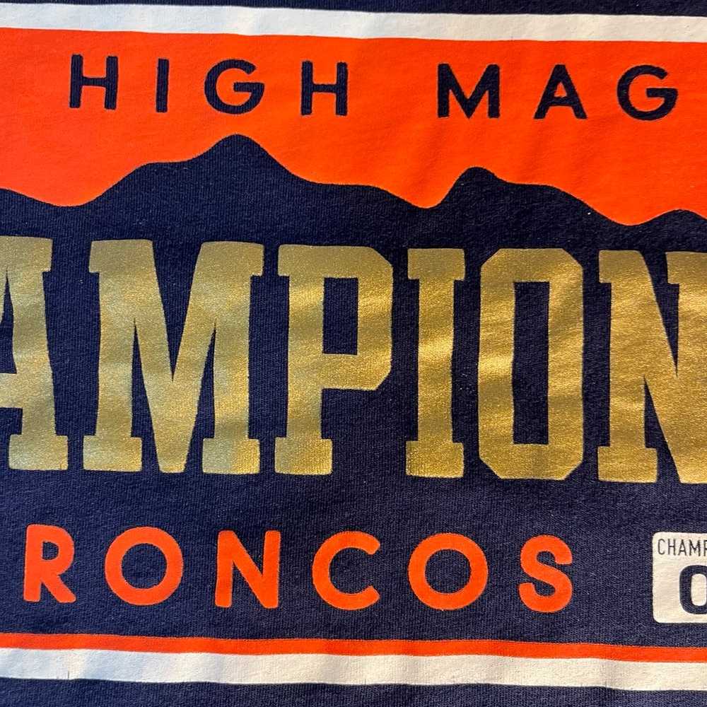Denver Broncos Super Bowl 50 Champs The Nike Tee … - image 8