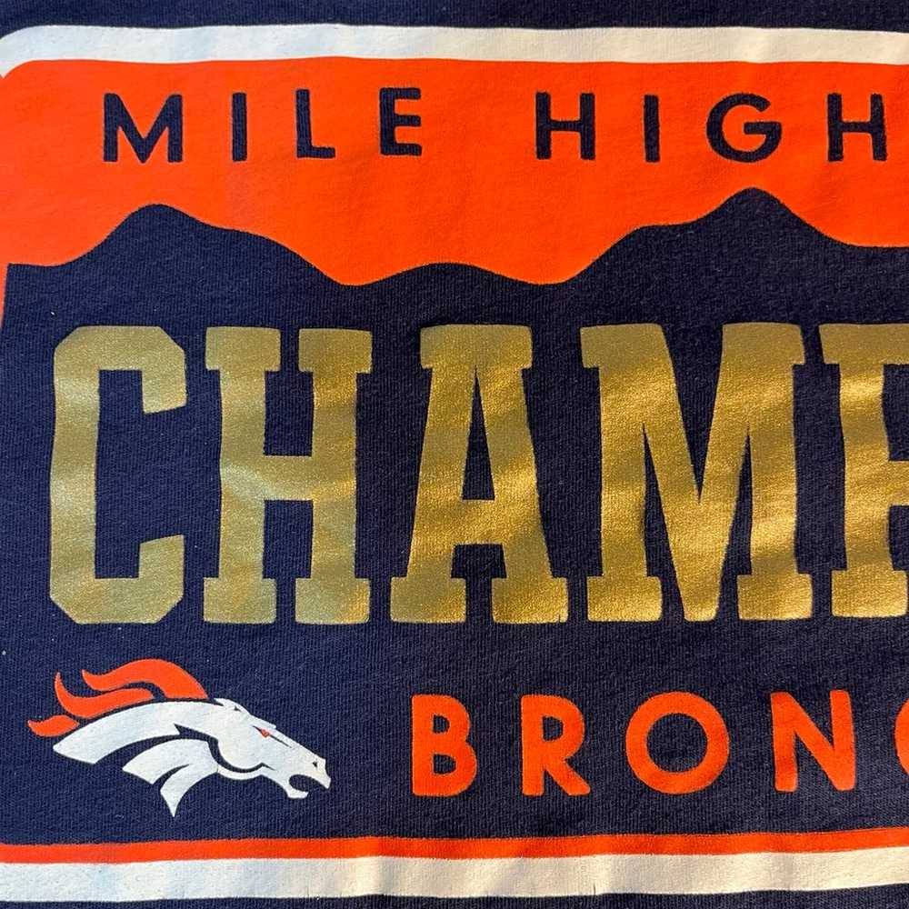 Denver Broncos Super Bowl 50 Champs The Nike Tee … - image 9