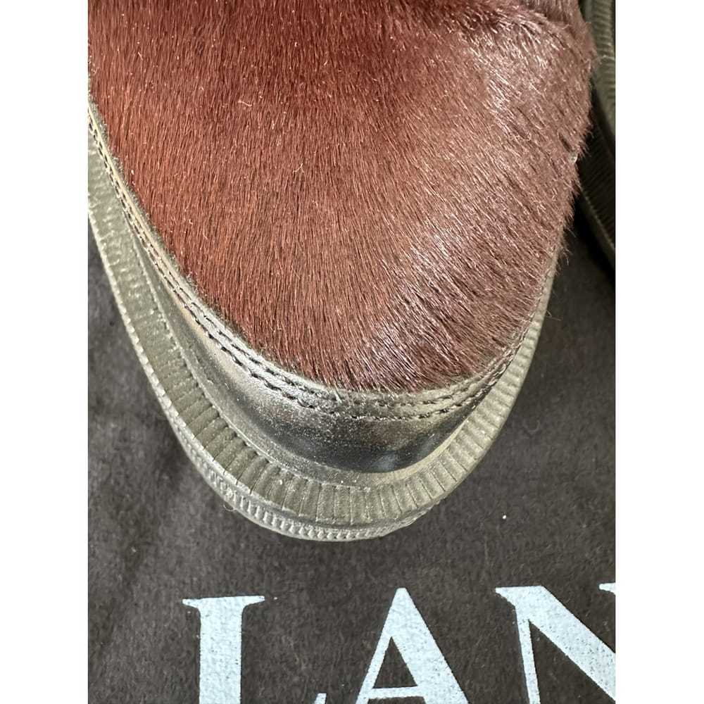 Lanvin Leather lace ups - image 6