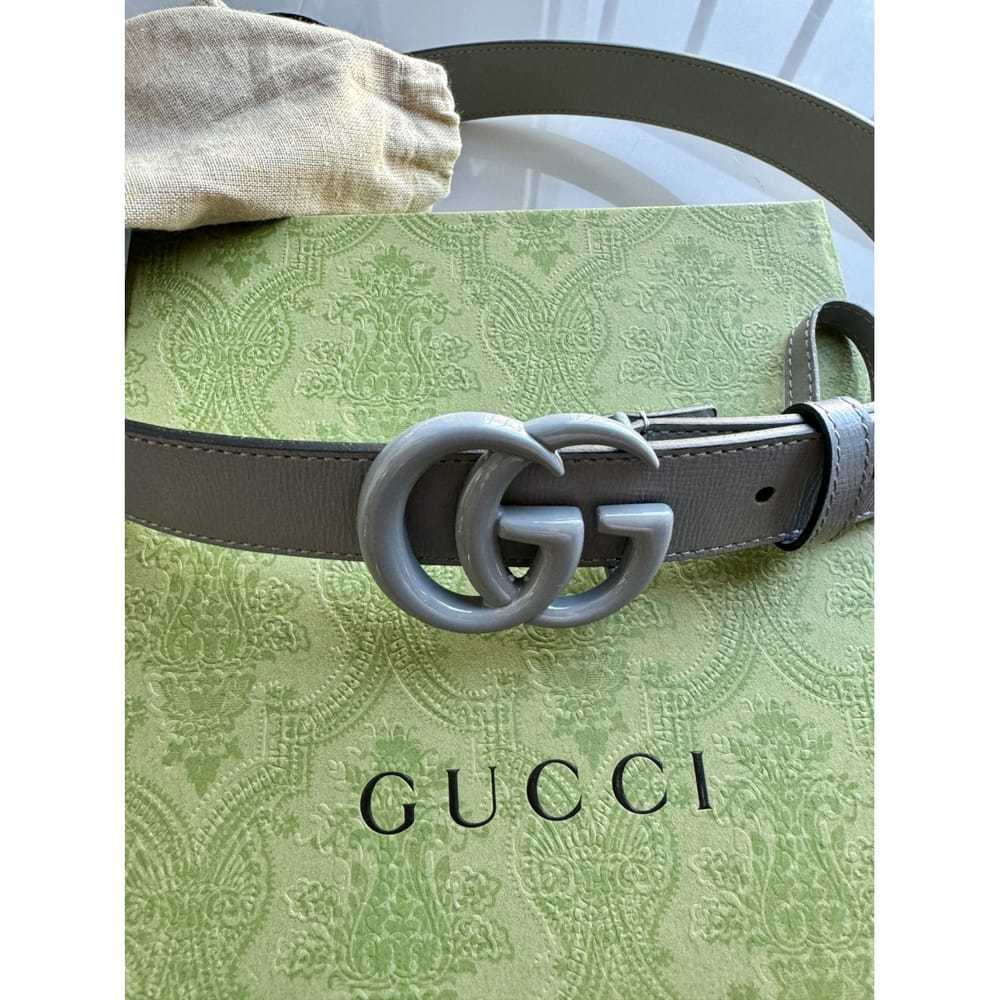 Gucci Gg Buckle leather belt - image 5