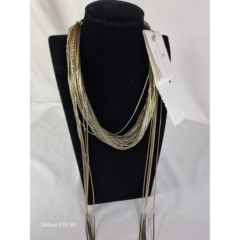 Brunello Cucinelli Silver long necklace - image 2