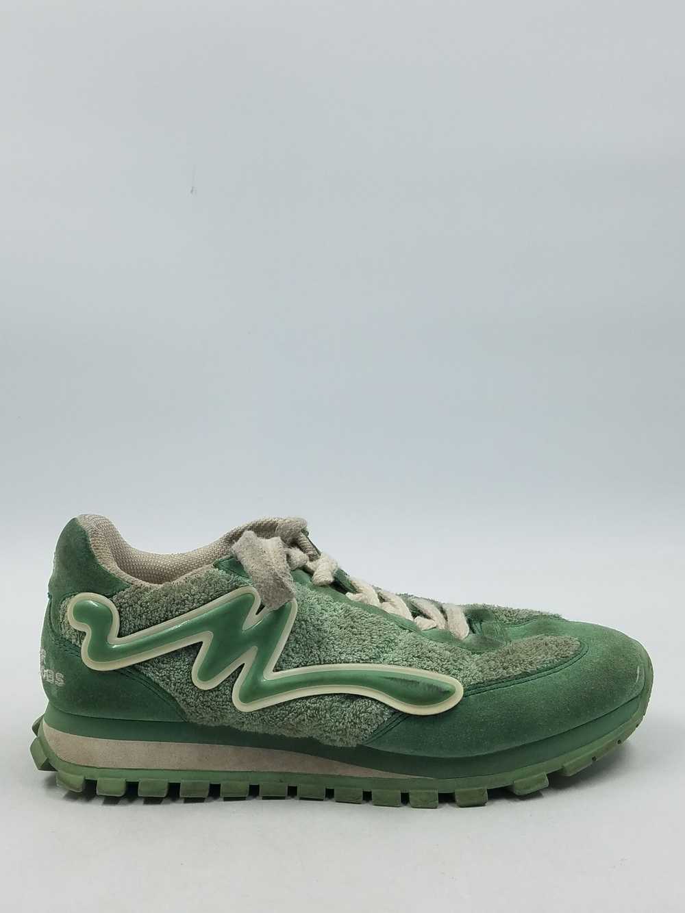 Authentic Marc Jacobs The Jogger Green Trainers W… - image 1