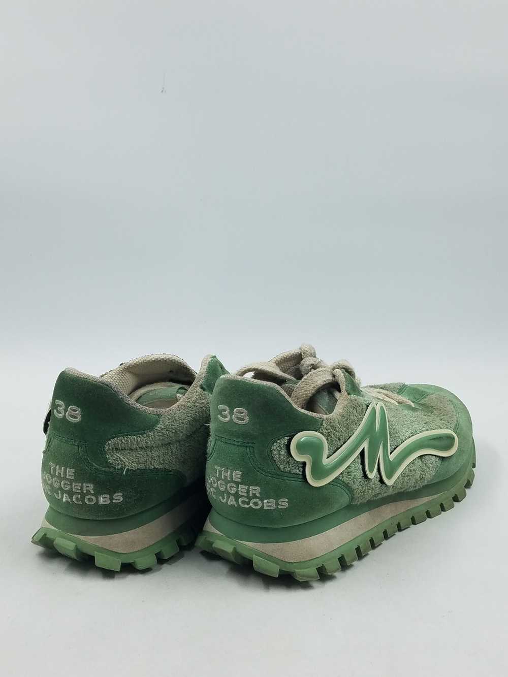 Authentic Marc Jacobs The Jogger Green Trainers W… - image 4
