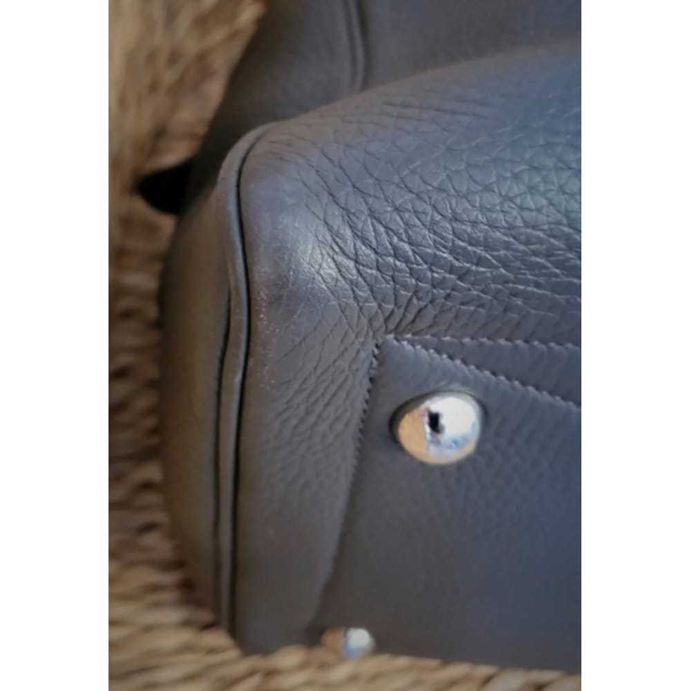 Hermès Leather weekend bag - image 7