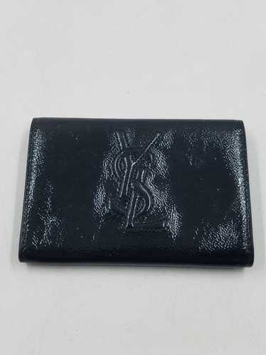 Saint Laurent Authentic YSL Black Patent Wallet