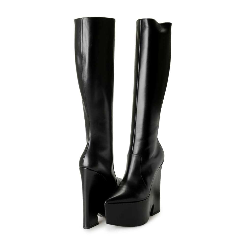 Versace Leather boots - image 7