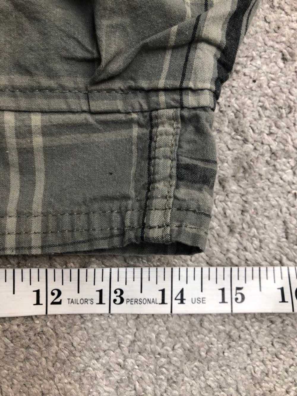 Wrangler Shorts Mens 44 Gray 60CMW6U Cargo Plaid … - image 6