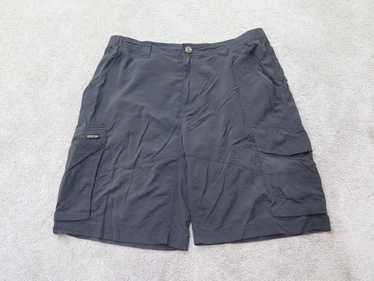 Columbia Shorts Mens W34XL10 Black High Rise Carg… - image 1