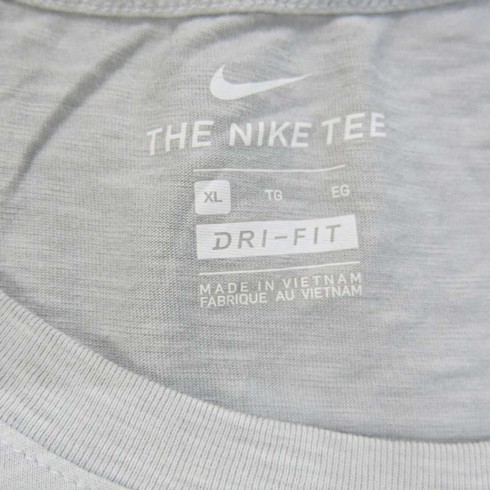 Nike Shirt Mens X Large Gray Long Sleeve Crew Nec… - image 6