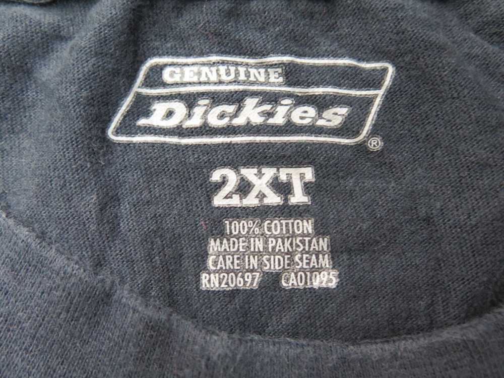 Dickies Shirt Mens 2XT Black 100% Cotton Lightwei… - image 6