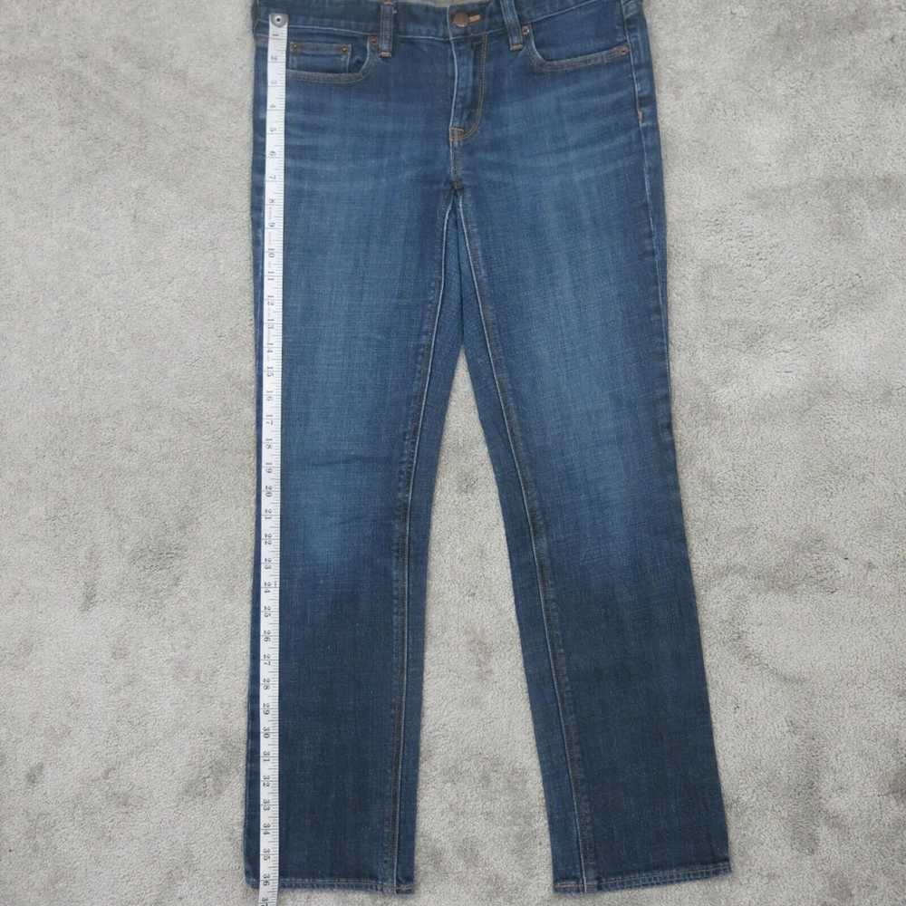 J Crew Jeans Womens 29S Blue Straight Leg Denim S… - image 5