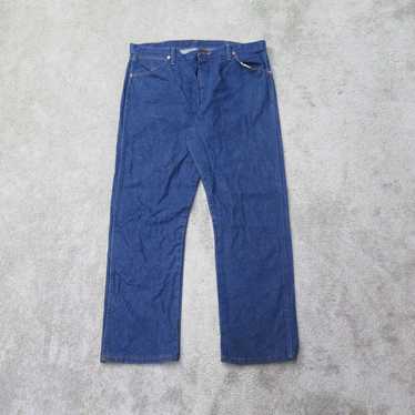 Wrangle Jeans Mens W38XL30 Blue Denim Stretch Stra
