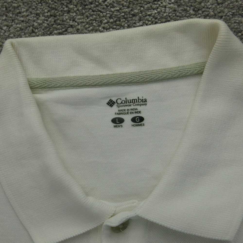 Columbia Shirt Mens Large White Casual Golf Polo … - image 4