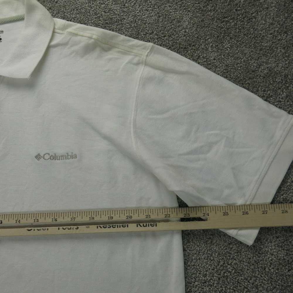 Columbia Shirt Mens Large White Casual Golf Polo … - image 5