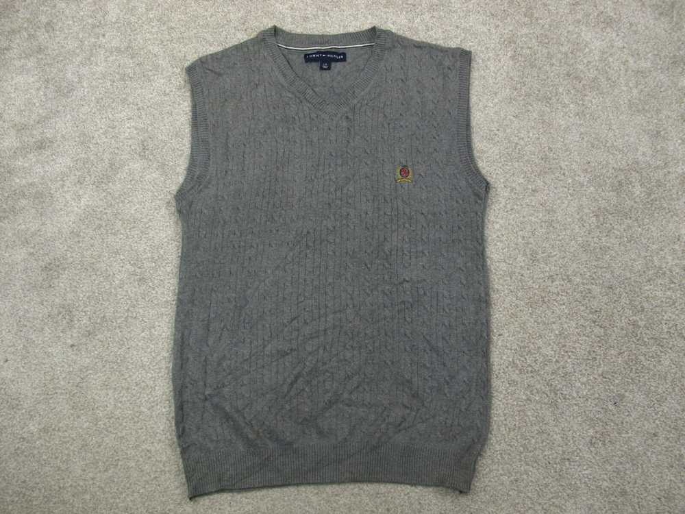 Tommy Hilfiger Women Pullover Vest Sweater V Neck… - image 1