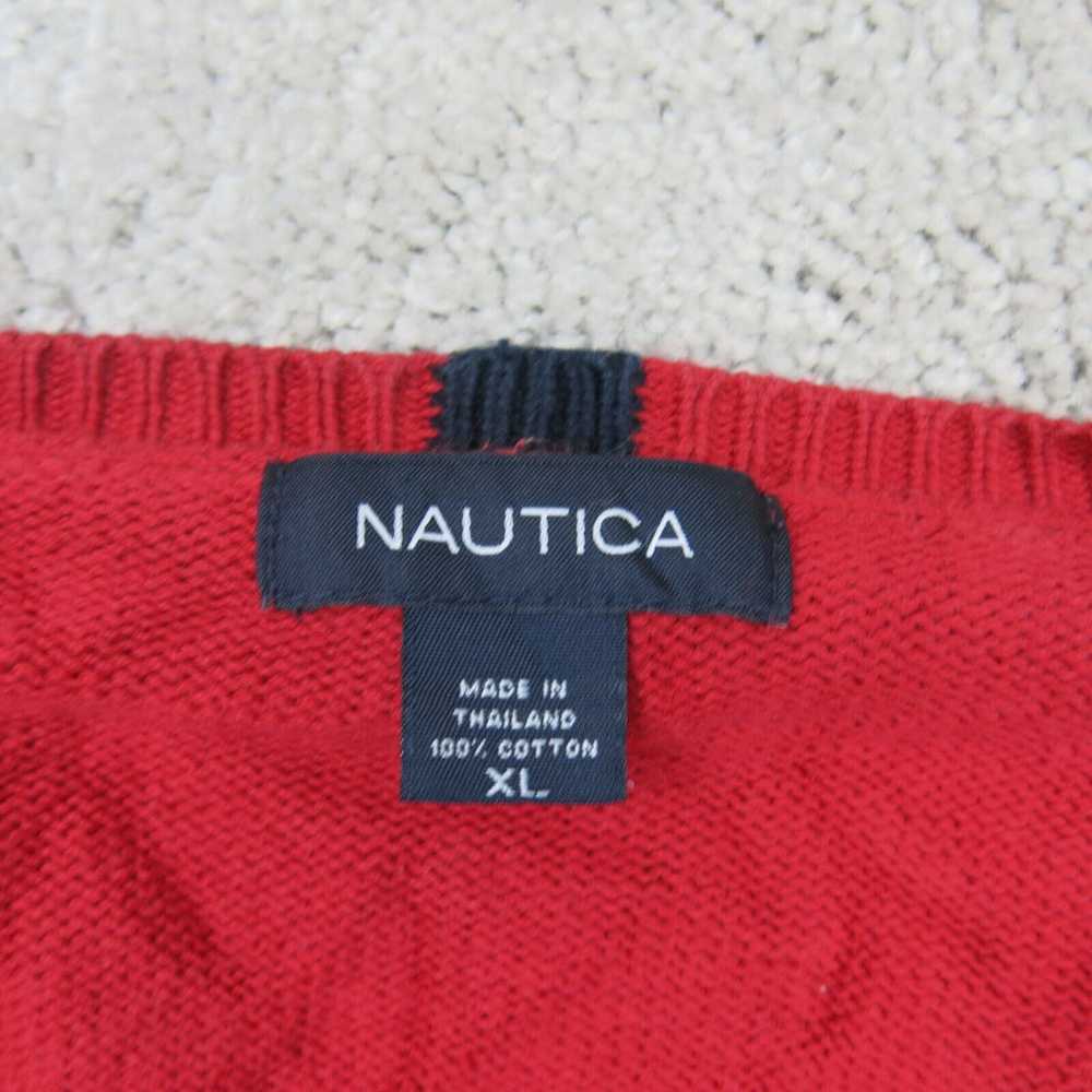 Nautica Womens Pullover Sweater Knitted 100% Cott… - image 3
