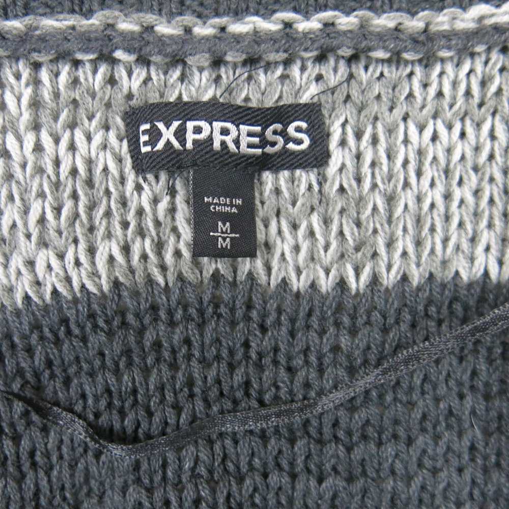 Express Womens Cardigan Knitted Sweater Long Slee… - image 6