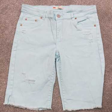 Levi's Bermuda Shorts Womens Size 14.5 Light Wash… - image 1