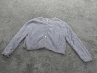 Forever 21 Womens Crop Cardigan Sweater Long Slee… - image 1