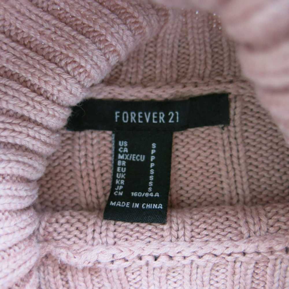 Forever 21 Womens Pullover Knitted Cropped Sweate… - image 5