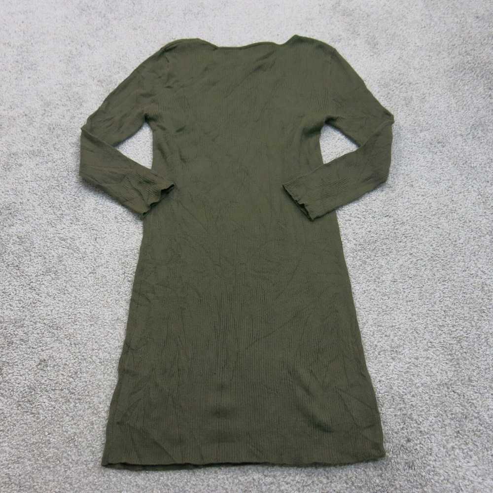 Forever 21 Womens Sweater Dress 3/4 Sleeves Round… - image 2