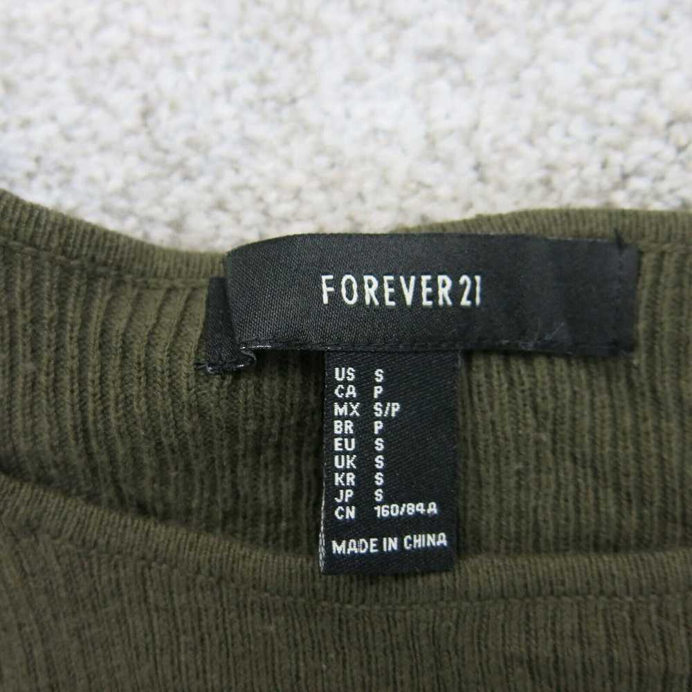 Forever 21 Womens Sweater Dress 3/4 Sleeves Round… - image 6