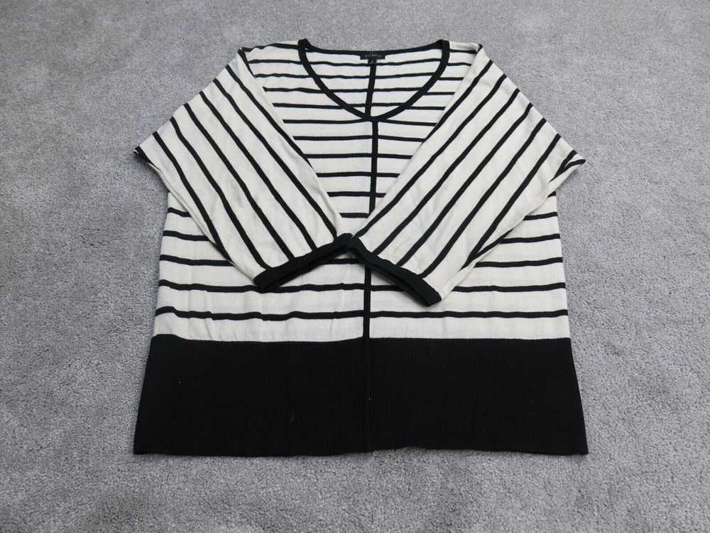 Talbots Womens Striped Sweater Long Sleeve V Neck… - image 1