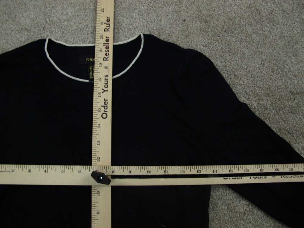 Forever 21 Womens Pullover Sweater Crew Neck Long… - image 3