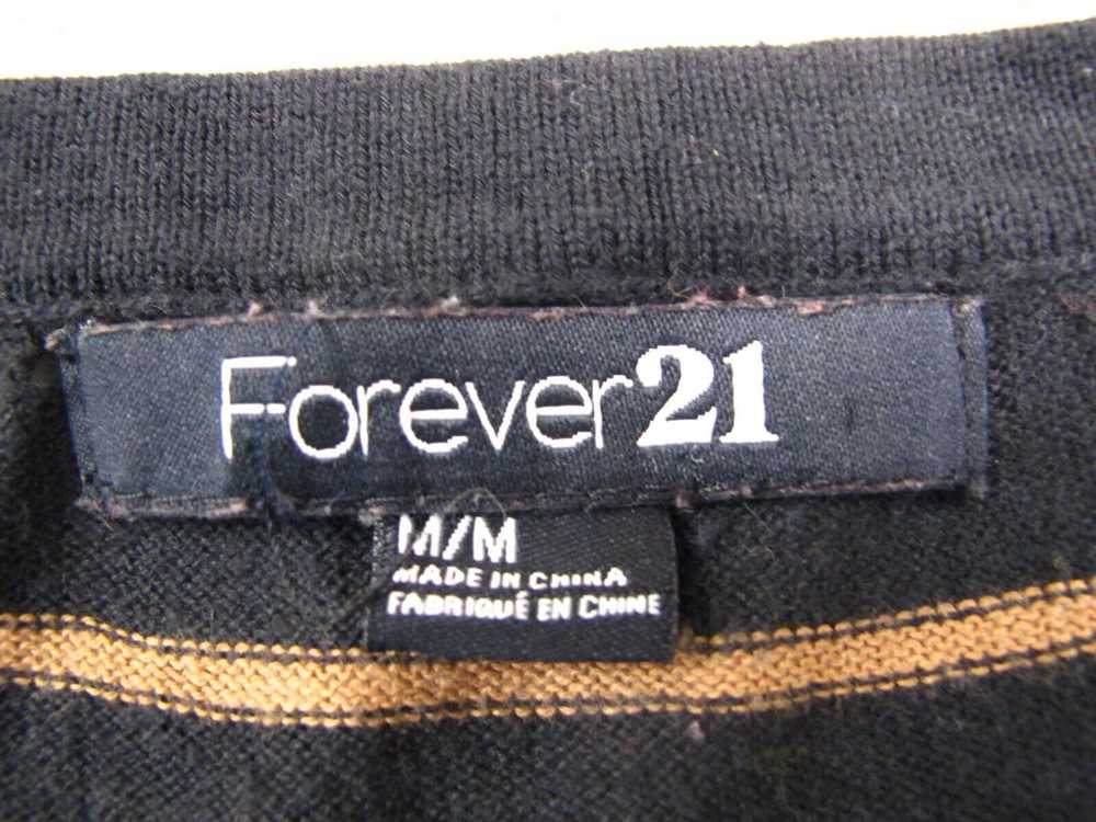 Forever 21 Women Cardigan Sweater Button Front Lo… - image 5