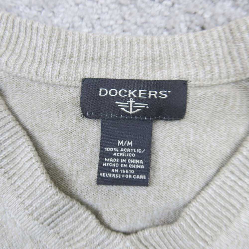 Dockers Women Pullover Sweater V Neck 100% Acryli… - image 6