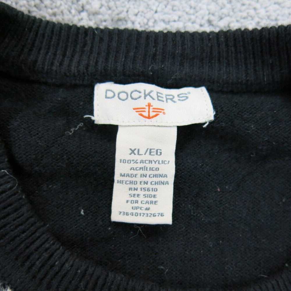 Dockers Women Pullover Sweater Round Neck Long Sl… - image 6