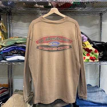 Vintage 90s quicksilver faded long sleeve - image 1