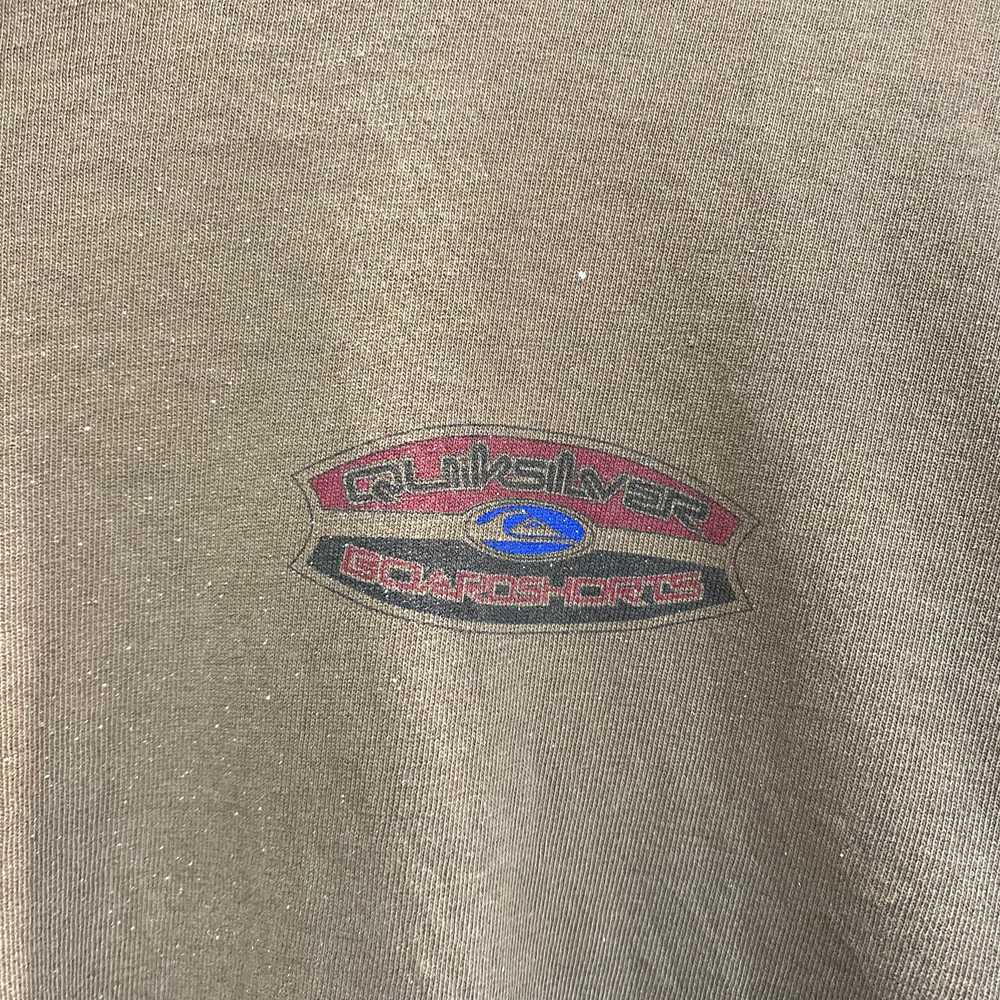 Vintage 90s quicksilver faded long sleeve - image 3