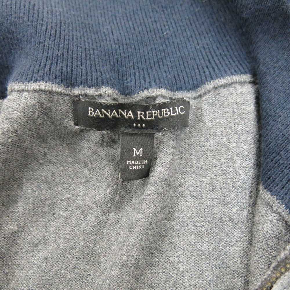 Banana Republic Men Pullover Sweater Knitted Mock… - image 8