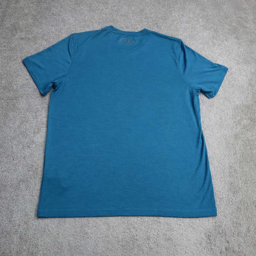 Under Armour Mens V Neck T Shirt Short Sleeves He… - image 2