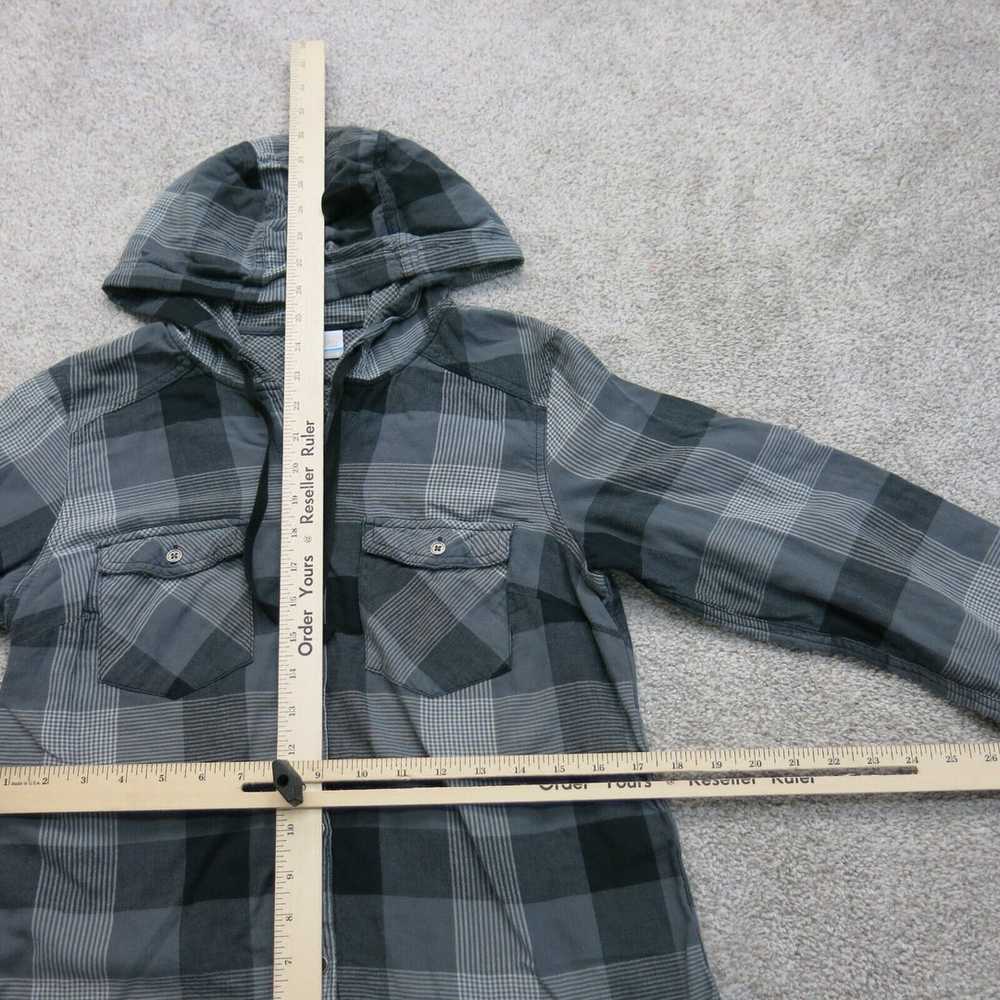 Columbia Sportswear Womens Check Hoodie Button Fr… - image 3