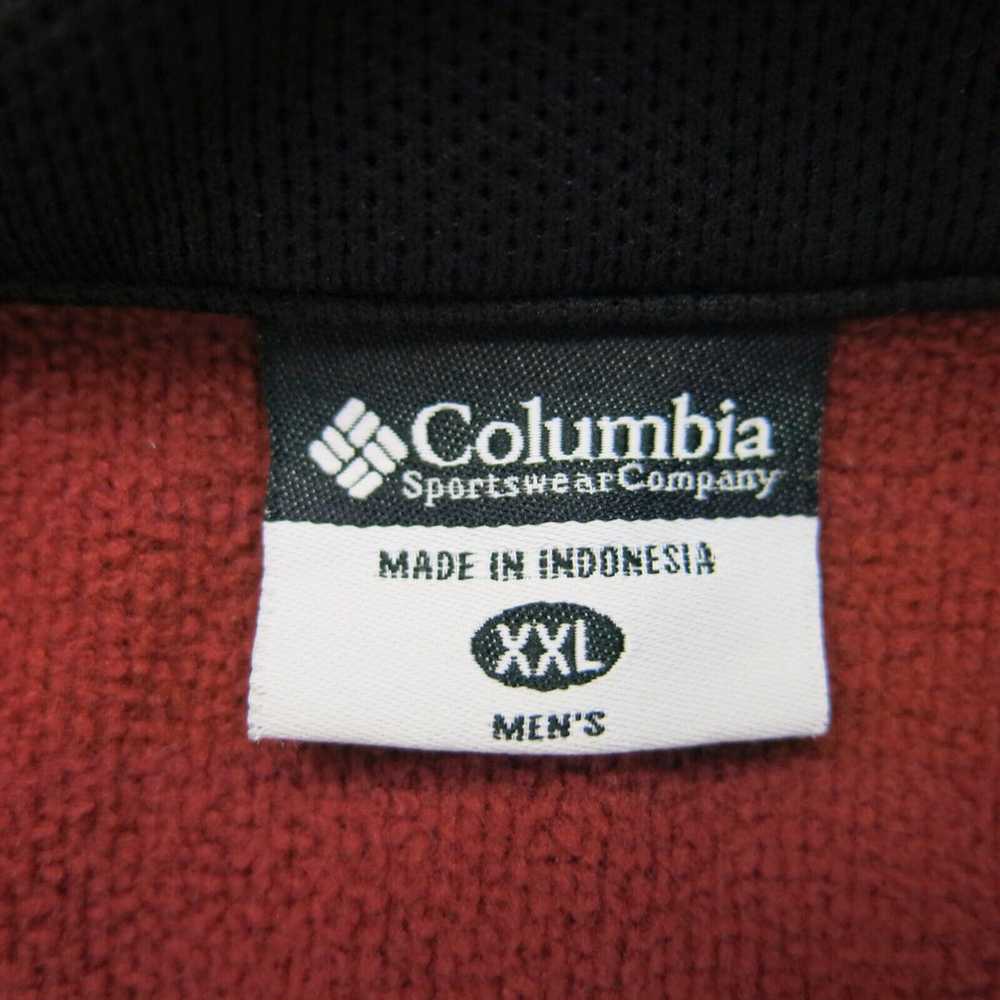 Columbia Men 1/4 Zip Up Fleece Sweatshirt Long Sl… - image 6
