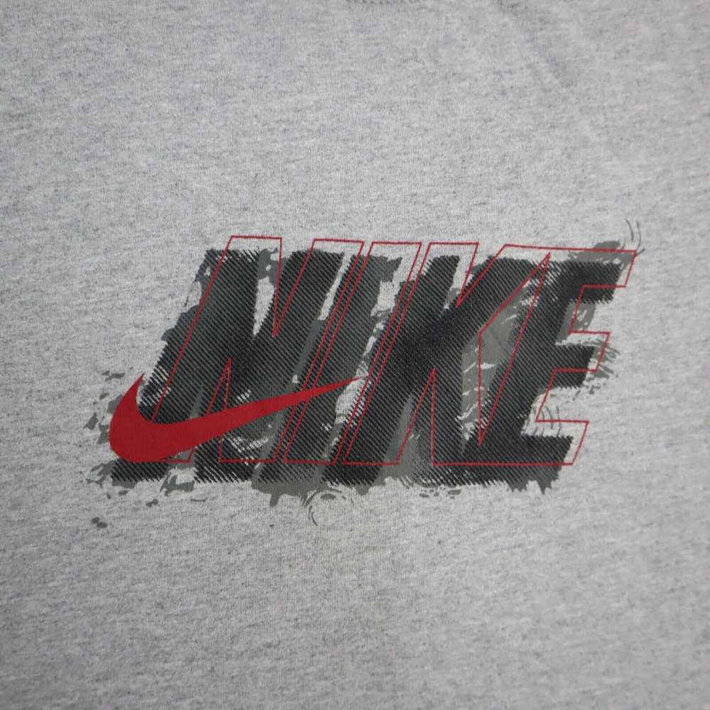 Nike Mens Crew Neck T Shirt Sleeveless Cotton Gra… - image 3